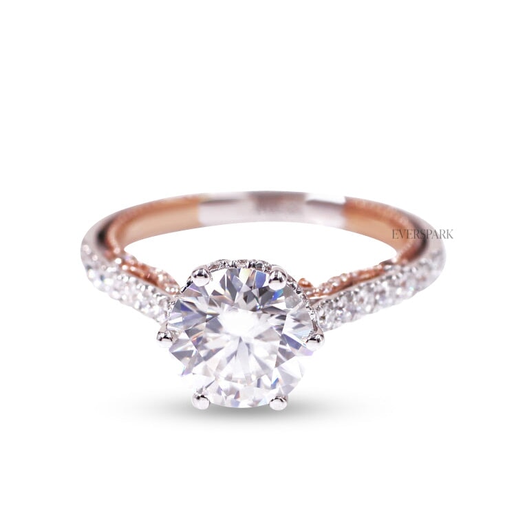 Brie White Rose Engagement Rings EversparkAu 