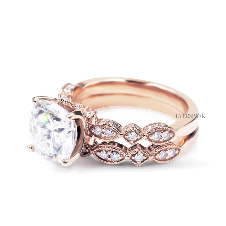 Diana Rose Wedding Ring Sets EversparkAu 