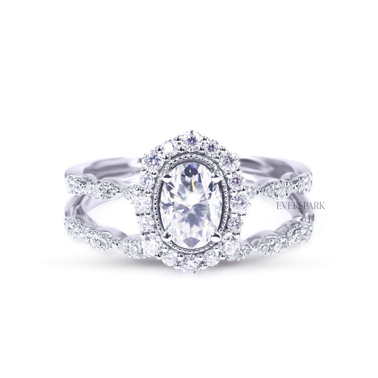 Elizabeth White Wedding Ring Sets EversparkAu 