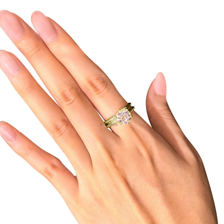 Georgia Gold Wedding Ring Sets EversparkAu 