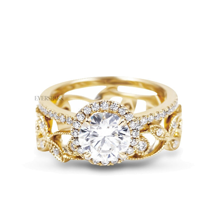 Lucille Gold Wedding Ring Sets EversparkAu 