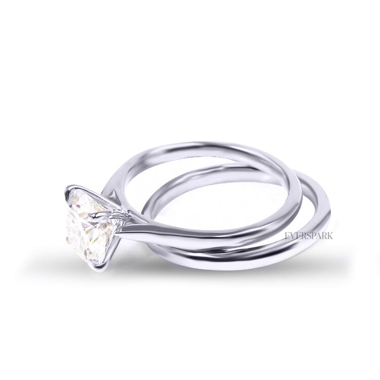 Harper Platinum Wedding Ring Sets EversparkAu 