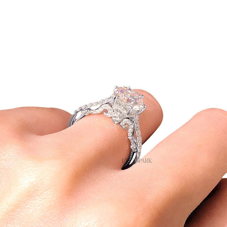 Brie White Engagement Rings EversparkAu 