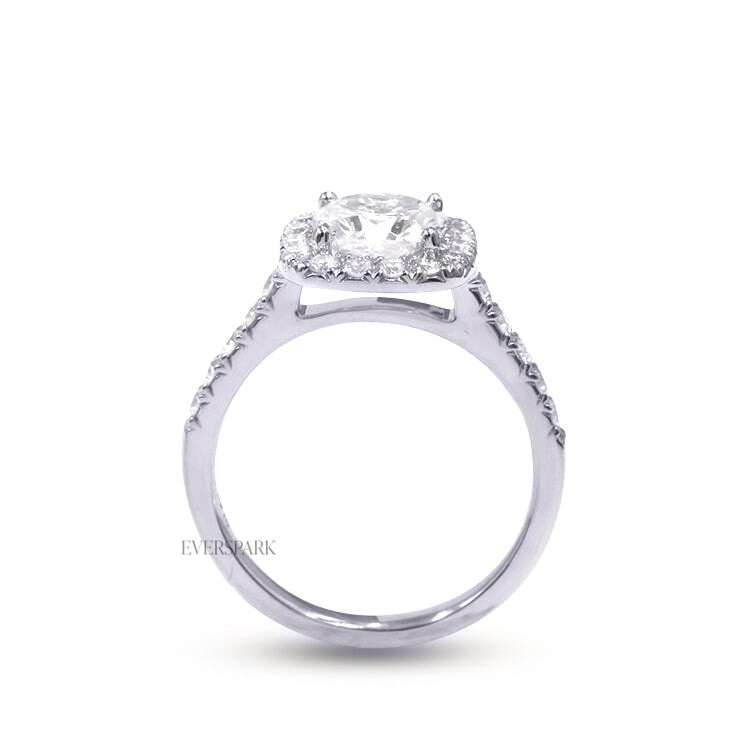 Christine Platinum Engagement Rings EversparkAu 