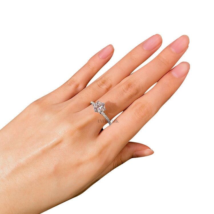 Isabella Platinum Engagement Rings EversparkAu 