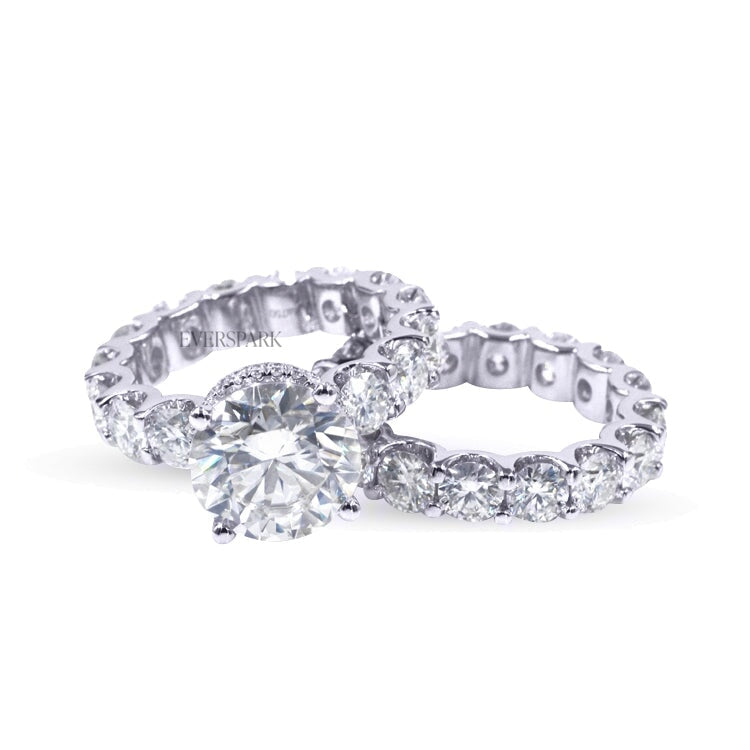 Jane Platinum Wedding Ring Sets EversparkAu 