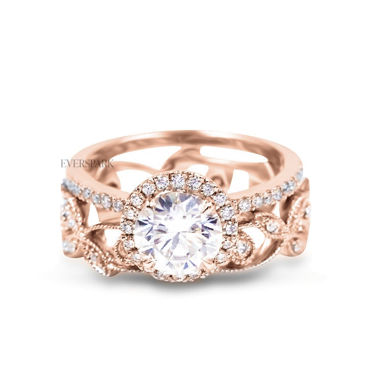 Lucille Rose Wedding Ring Sets EversparkAu 