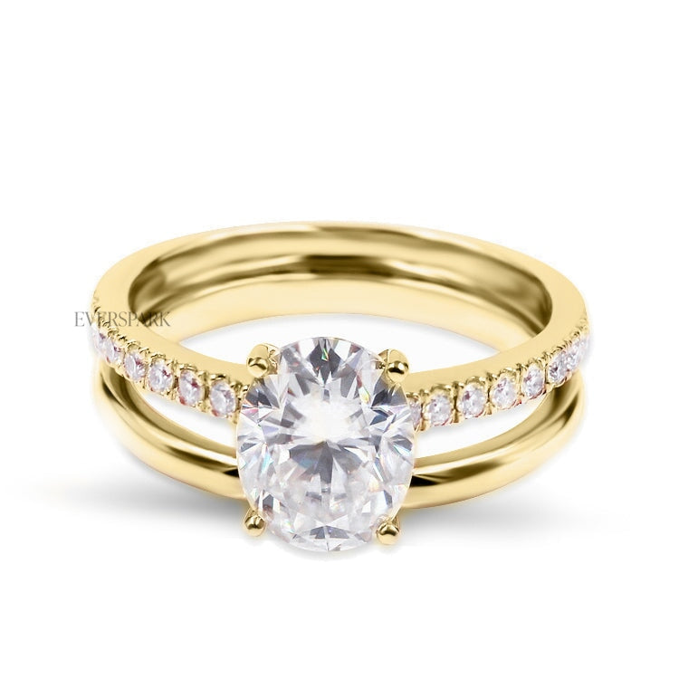 Marcella Gold Wedding Ring Sets EversparkAu 