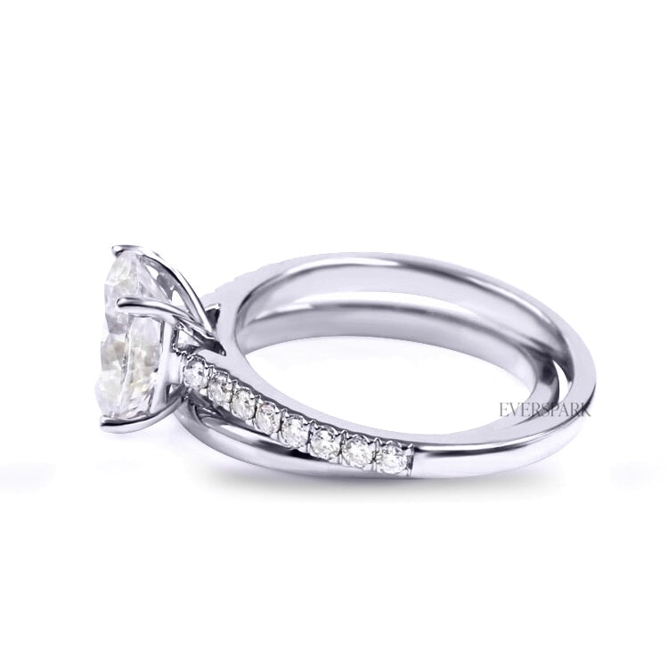 Marcella Platinum Wedding Ring Sets EversparkAu 