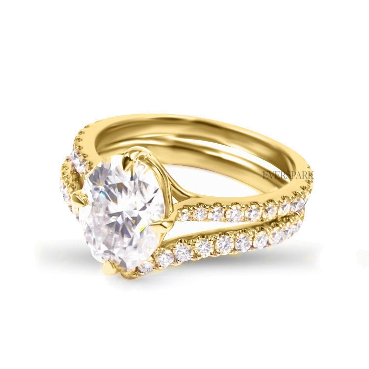 Nina Gold Wedding Ring Sets EversparkAu 