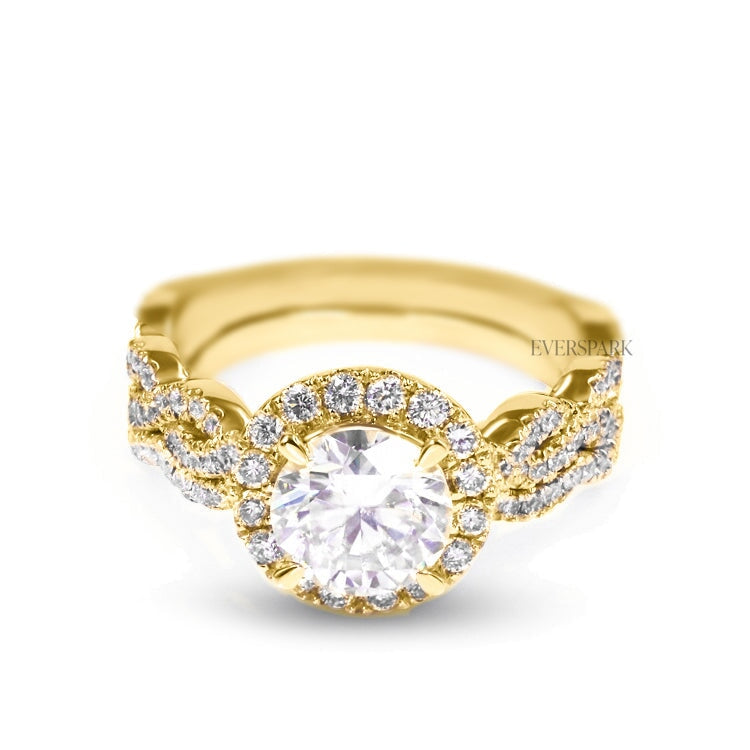 Saskia Gold Wedding Ring Sets EversparkAu 