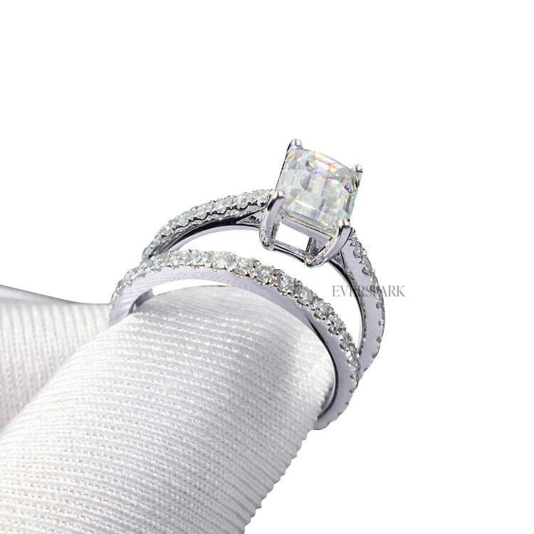Shira Platinum Wedding Ring Sets EversparkAu 