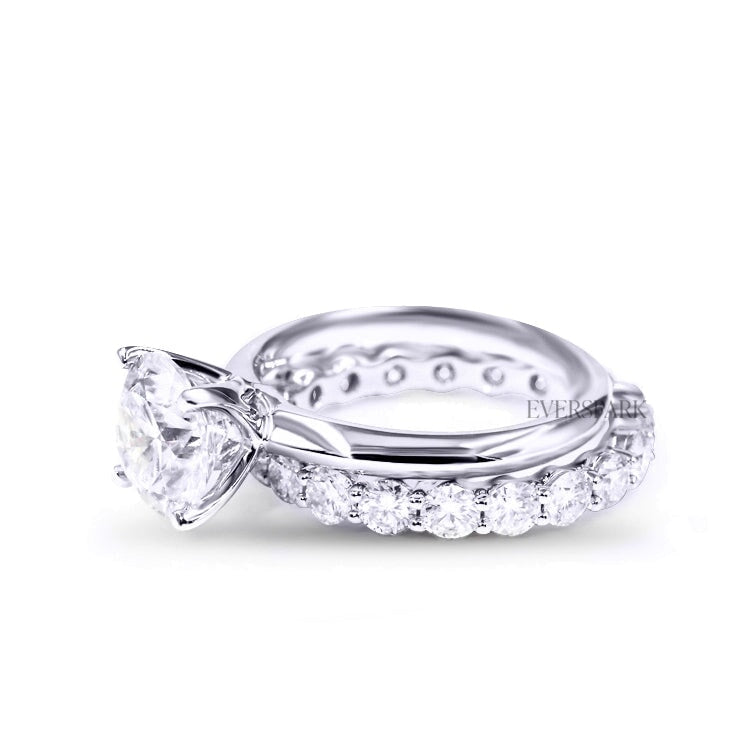 Svetlana White Wedding Ring Sets EversparkAu 
