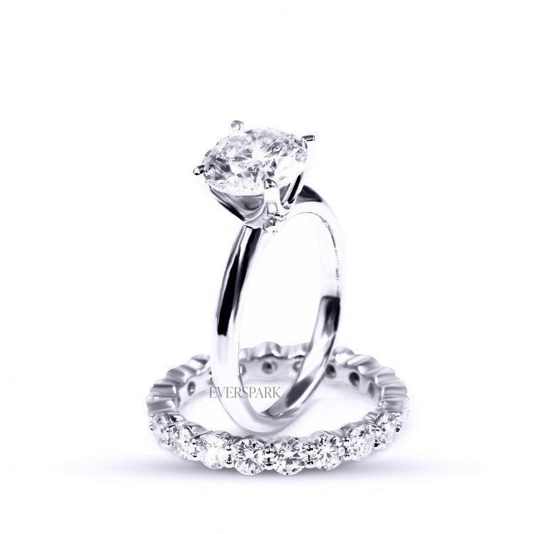 Svetlana White Wedding Ring Sets EversparkAu 