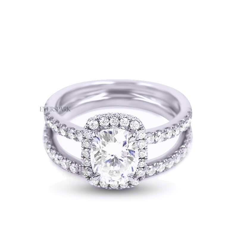 Yana Platinum Wedding Ring Sets EversparkAu 