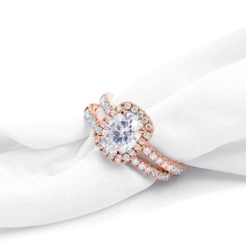 Yana Rose Wedding Ring Sets EversparkAu 